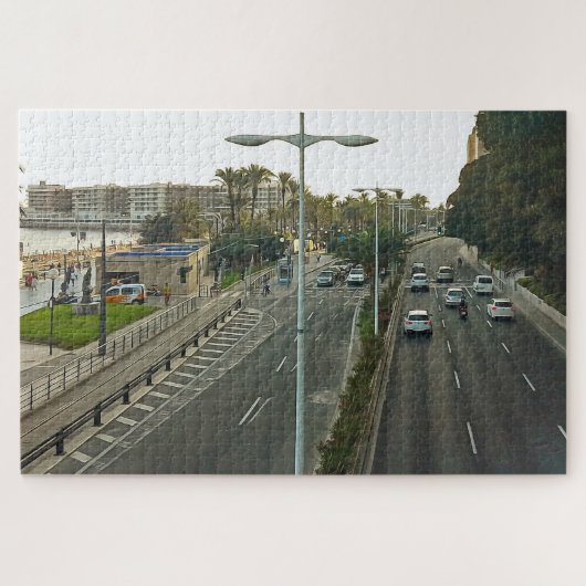 Puzzle Espagne. Alicante. n° 5. (Horizontal)
