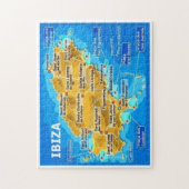 Puzzle Espagne - Baléares - Ibiza - Eivissa - (Vertical)