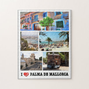 Puzzle Espagne - Baléares - Majorque - I Love -
