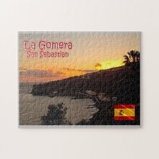 Puzzle Espagne - Îles Canaries - La Gomera - (Horizontal)