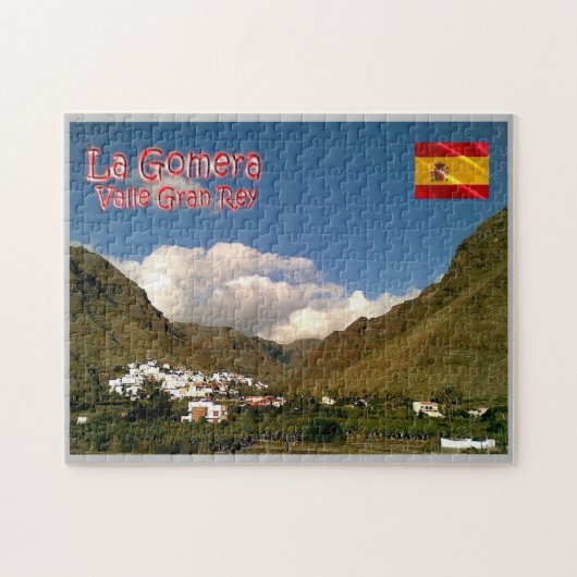 Puzzle Espagne - Îles Canaries - La Gomera - (Horizontal)