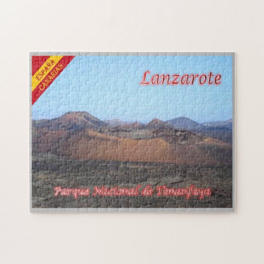 Puzzle Espagne - Îles Canaries - Lanzarote - (Horizontal)