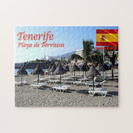 Puzzle Espagne - Îles Canaries - Tenerife - (Horizontal)