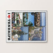 Puzzle Espagne - Îles Canaries - Tenerife - I Love - (Horizontal)