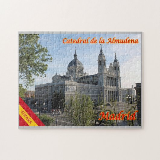 Puzzle Espagne - Madrid - Almudena Cathedral - (Horizontal)