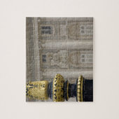 Puzzle Espagne, Madrid. Palais royal, lampe dorée ornée (Vertical)