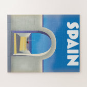 Puzzle Espagne Retro Vacances art (Horizontal)