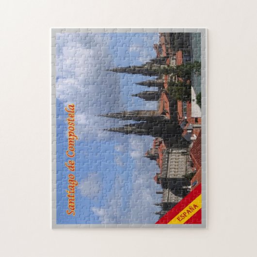 Puzzle Espagne - Saint Jacques de Compostelle - (Vertical)