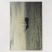 Puzzle espagnol de bateau de pirate de galion (Vertical)