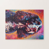 Puzzle Espagnol Springer anglais coloré (Horizontal)
