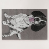 Puzzle Espagnol Springer noir et blanc (Horizontal)