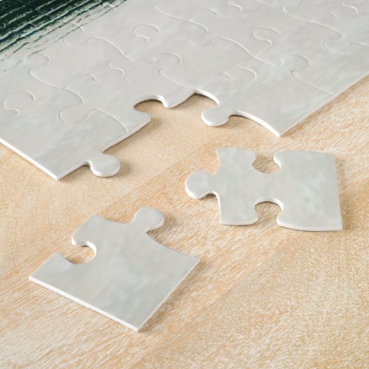 Puzzle Espèce Green off white (Côté)