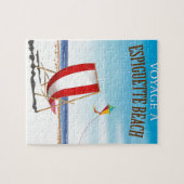 Puzzle Espiguette Beach France poster de voyage (Horizontal)