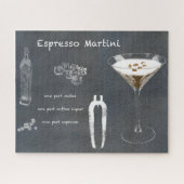 Puzzle Espresso Martini Cocktail (Horizontal)