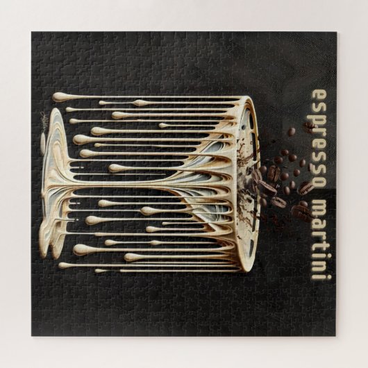 Puzzle Espresso Martini Cocktail Heure (Horizontal)