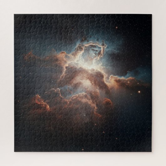 Puzzle Esprit caché dans l'atmosphère galactique dans l'e (Vertical)