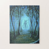 Puzzle esprit d'arbre dans la forêt (Vertical)