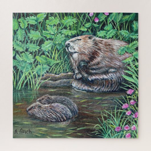 Puzzle Esprit de castor (Vertical)