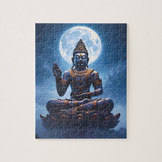 Puzzle Esprit de la Lune sur Nusantara (Vertical)