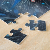 Puzzle Esprit de loup de galaxie (Côté)