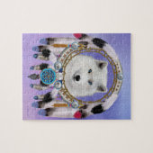 Puzzle Esprit de loup indien natif (Horizontal)