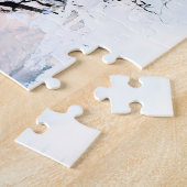 Puzzle Esprit de loup sauvage abstrait (Côté)