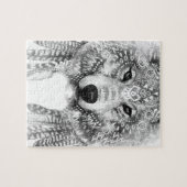 Puzzle Esprit de loup tribal (Horizontal)