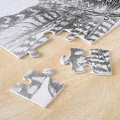Puzzle Esprit de loup tribal (Côté)