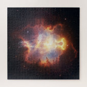 Puzzle Esprit d'or brillant dans l'espace extra-atmosphér (Horizontal)