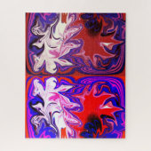 Puzzle Esprits dansants art abstrait (Vertical)