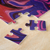 Puzzle Esprits dansants art abstrait (Côté)