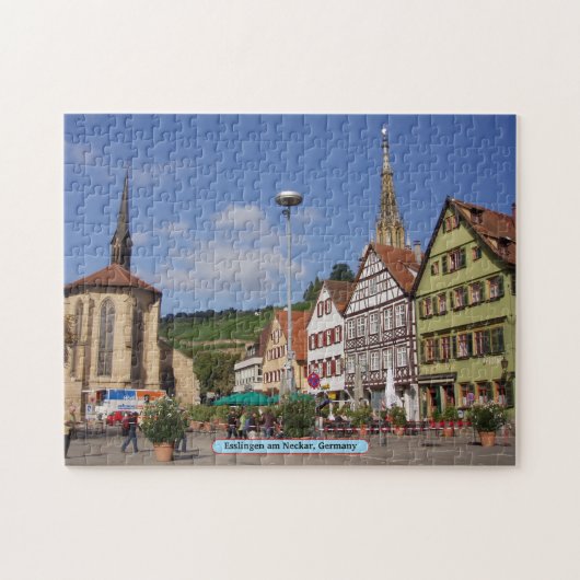 Puzzle Esslingen AM le Neckar, Allemagne (Horizontal)