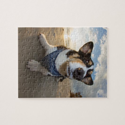 Puzzle Est-ce que quelqu'un a dit le biscuit ? (Horizontal)