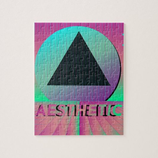 Puzzle esthétique des ondes de vapeur (Vertical)