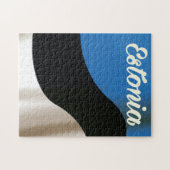 Puzzle Estonie Affiche nationale de voyage (Horizontal)