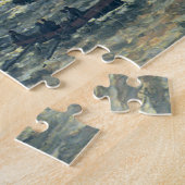 Puzzle Estuaire de Seine à Honfleur Monet Art (Côté)