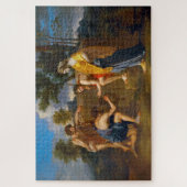 Puzzle Et dans Arcadia ego, Poussin (Vertical)