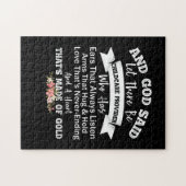 Puzzle Et God Said Let There Be A Childcare (Horizontal)