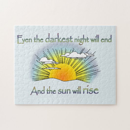 Puzzle Et le soleil se lèvera (Horizontal)