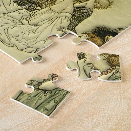 Puzzle Et une chanson féerique - Arthur Rackham (Côté)