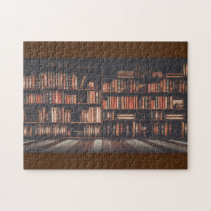 Puzzle Étagère du vieux livre