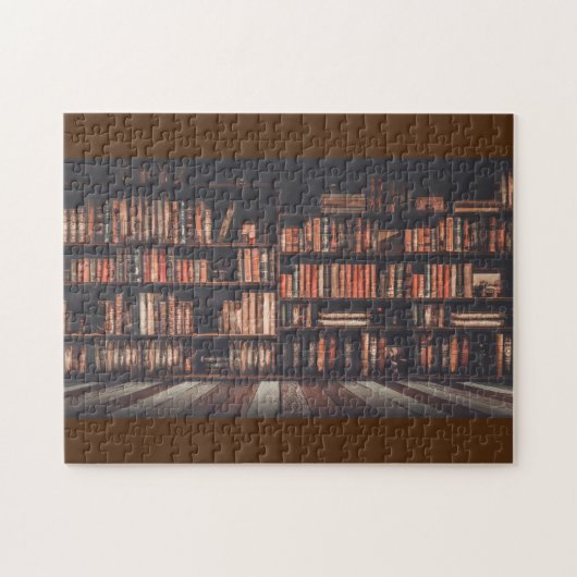 Puzzle Étagère du vieux livre (Horizontal)