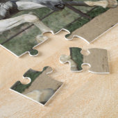 Puzzle Étalon andalou en course, PR (Côté)