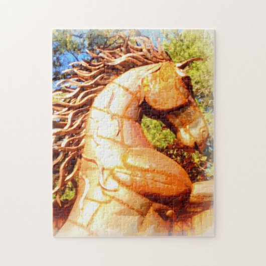 Puzzle étalon mustang (Vertical)