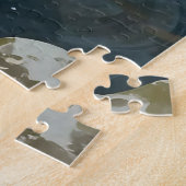 Puzzle Étang de carpes Fleur de cerisier Sérénité (Côté)