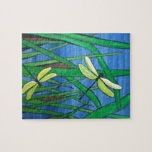 Puzzle Étang de libellule (Horizontal)