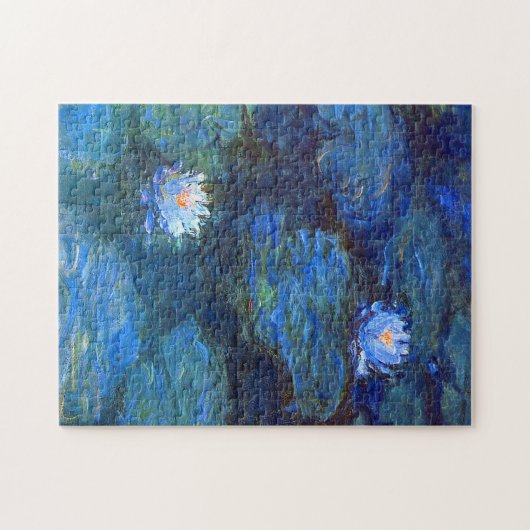 Puzzle Etang Lily dans Blue Claude Monet Fine Art (Horizontal)