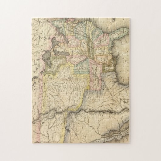 Puzzle États-Unis 29 (Vertical)