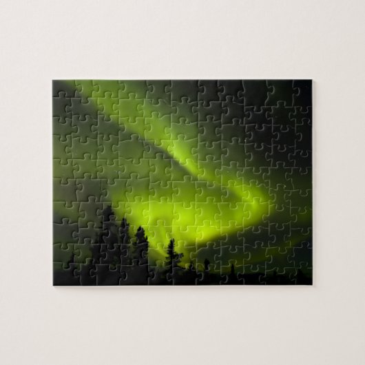 Puzzle États-Unis, Alaska, Chena Hot Springs. Aurora Bore (Horizontal)