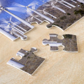 Puzzle États-Unis, Californie, Mojave. Vue d'une éolienne (Côté)